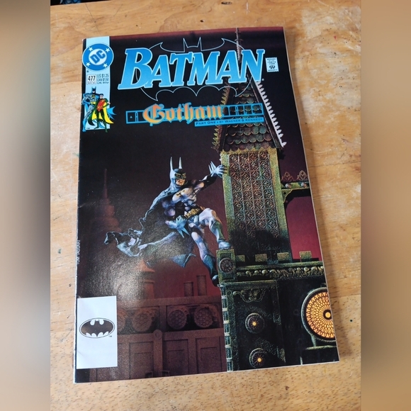 DC Batman Vol 1 #477 A Gotham Tale Pt1 With 1st Gotham Gargoyle 1992 - Picture 1 of 2